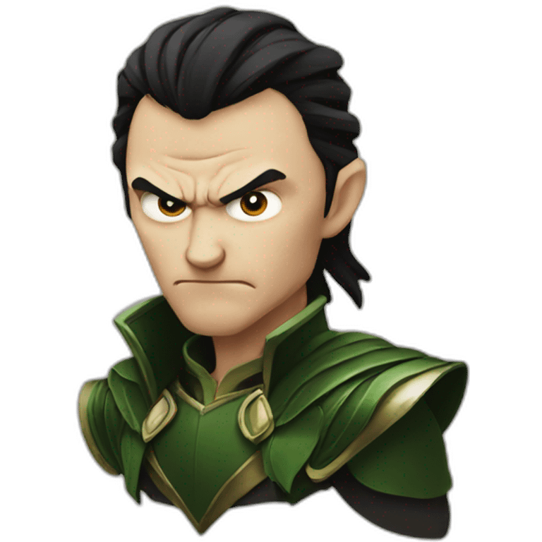 Angry Loki emoji