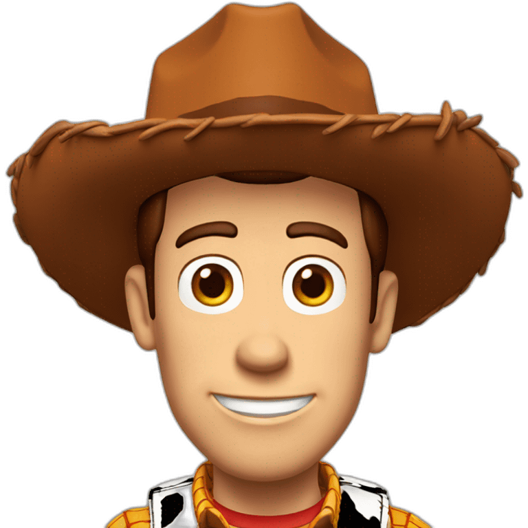 Woody toy story emoji