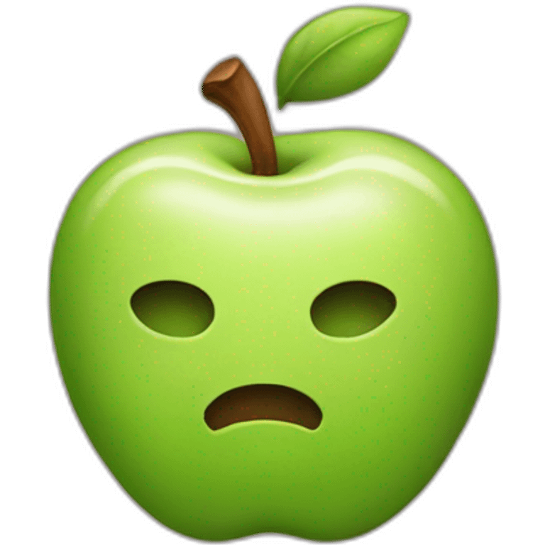 Apple aesthetic emoji