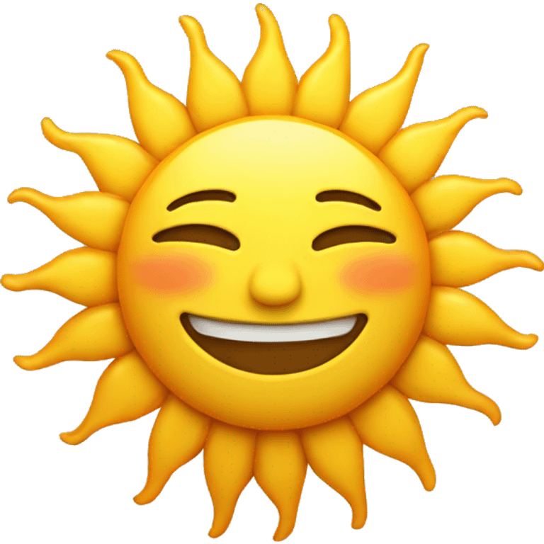 Sun emoji