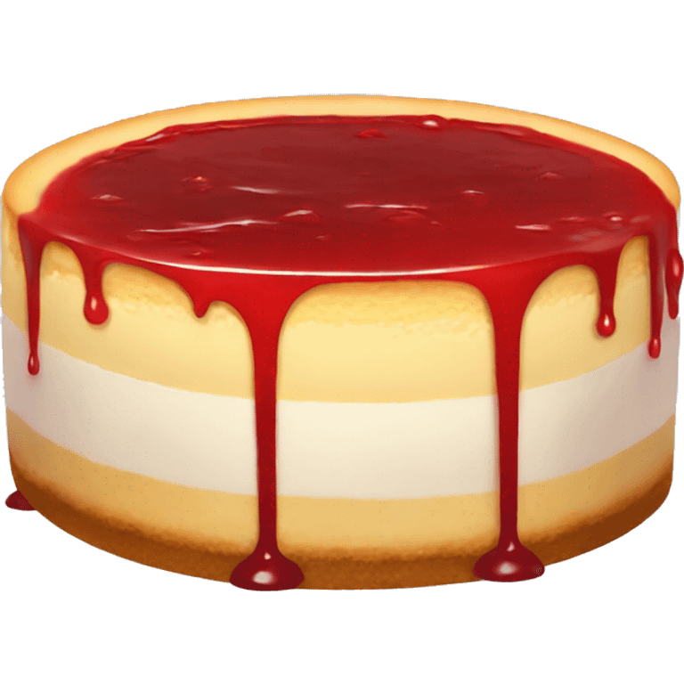 bloody cheesecake emoji