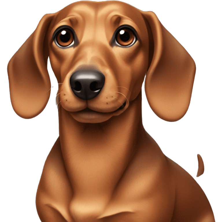 dachshund dog emoji