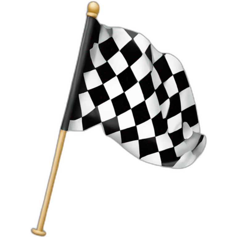 Racing flag emoji