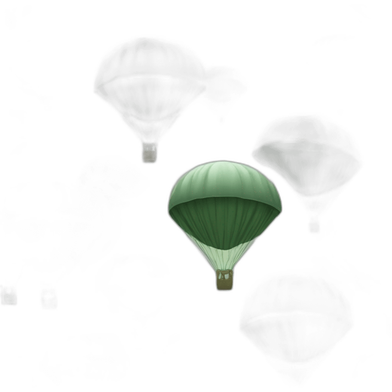 Militaire parachute emoji