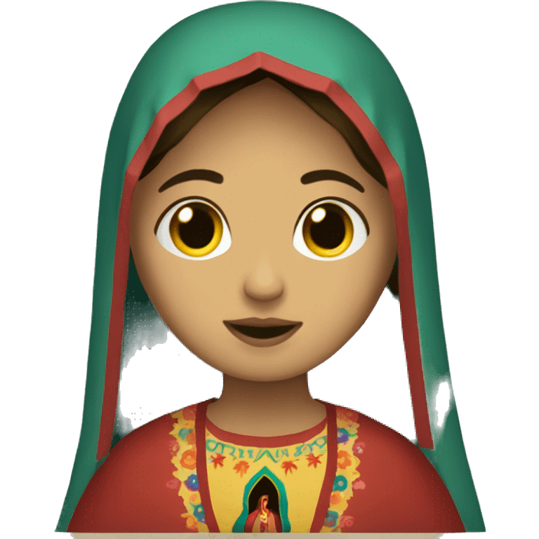 La virgencita de Guadalupe  emoji