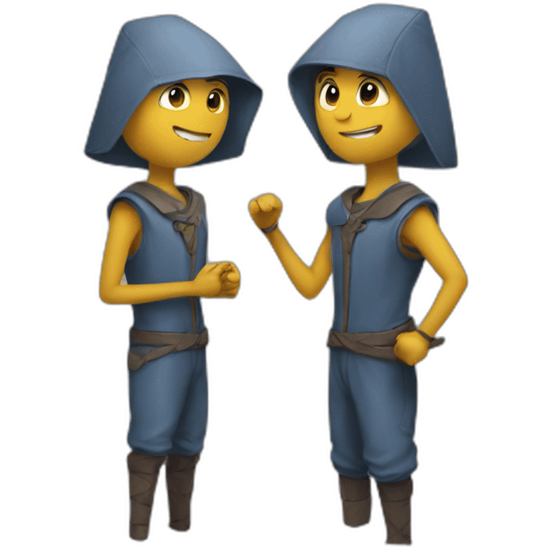 Talmo vs tetra emoji