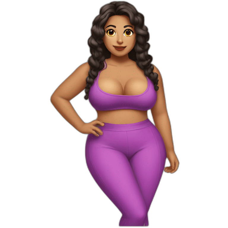 Slim thicc Latina emoji