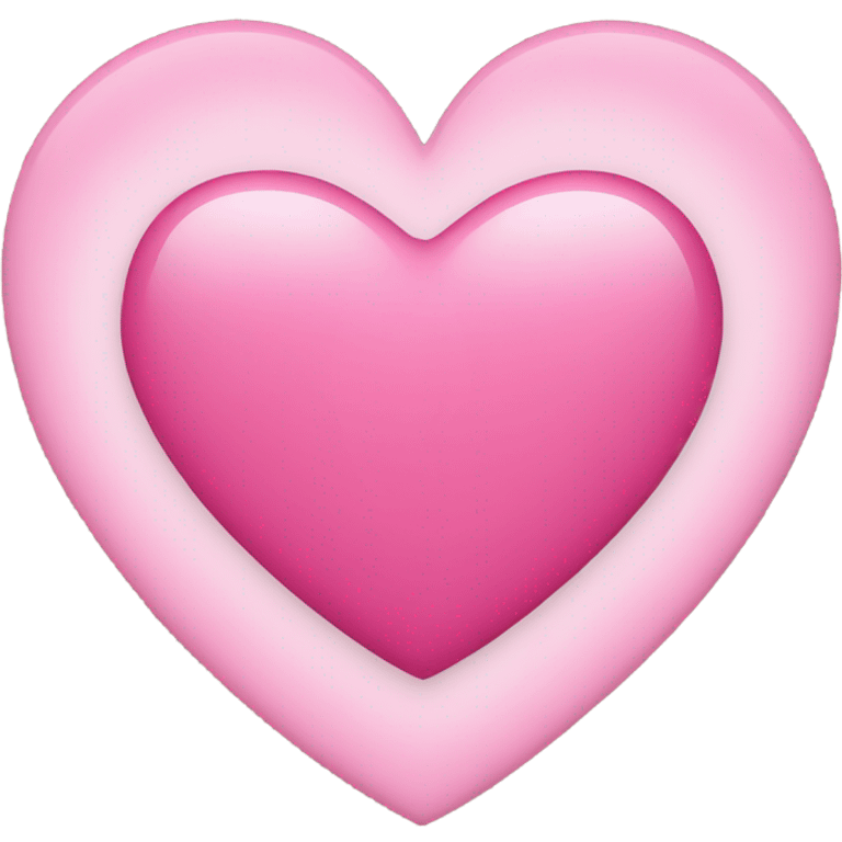 Pink heart emoji