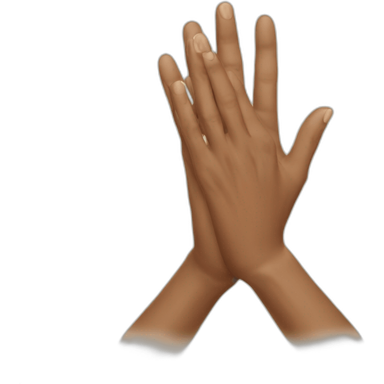 pray-hand emoji