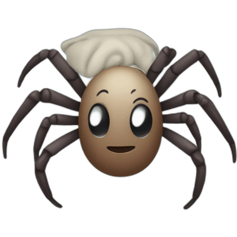 cozy cute spider emoji