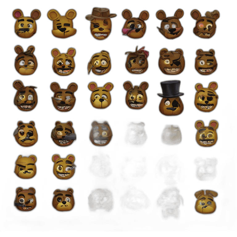 Five nights at Freddy’s emoji