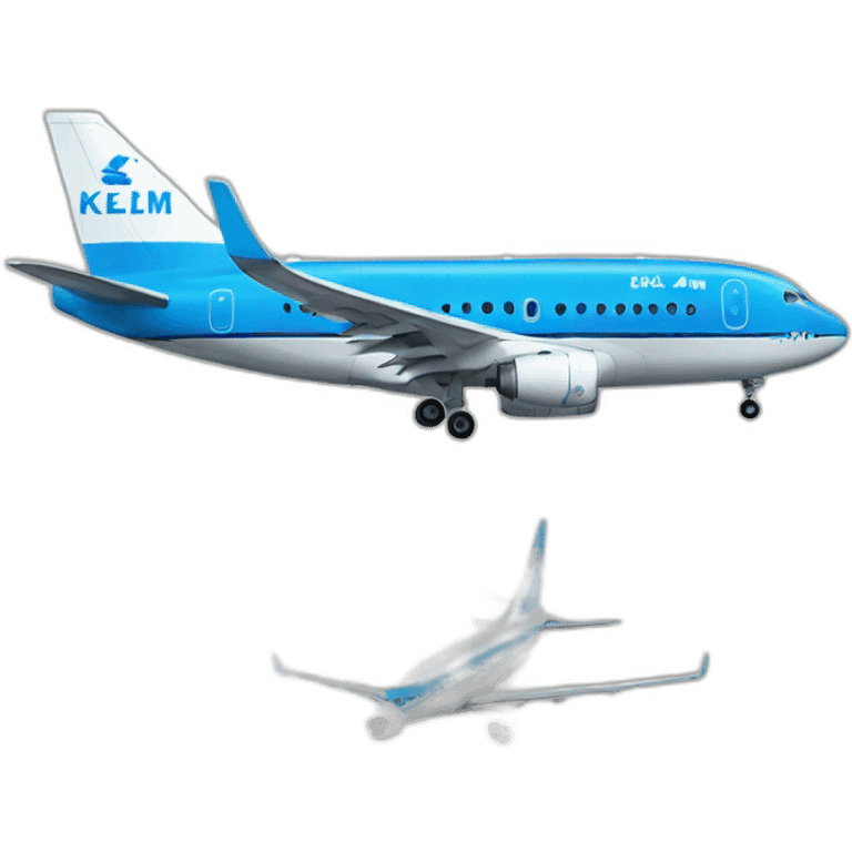 KLM plane emoji