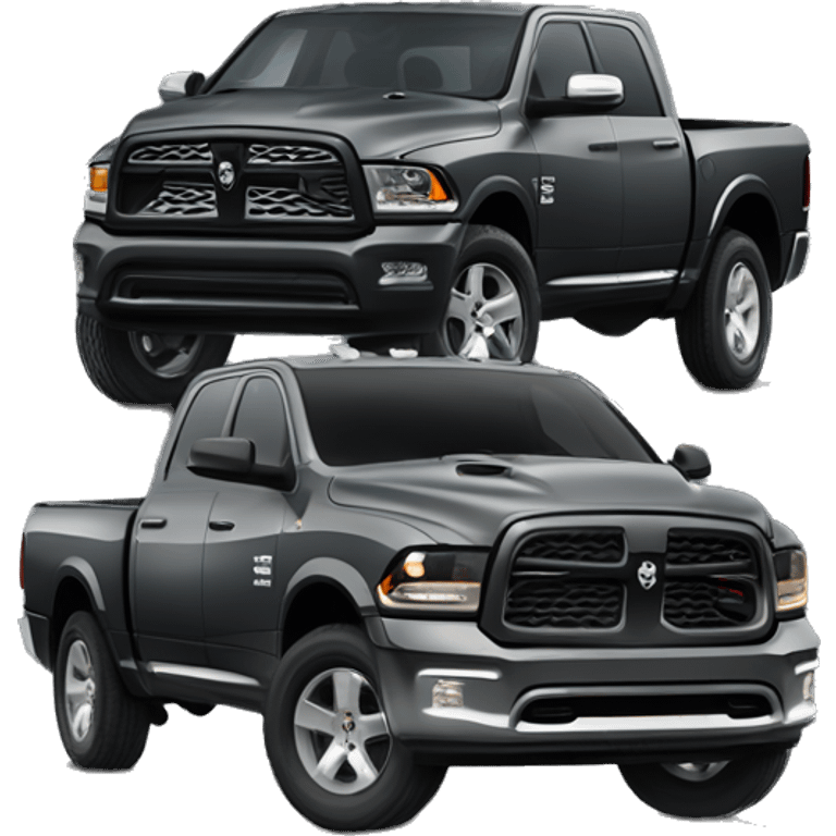 Dodge RAM 2025 new hurricane  turbo power dark gray emoji