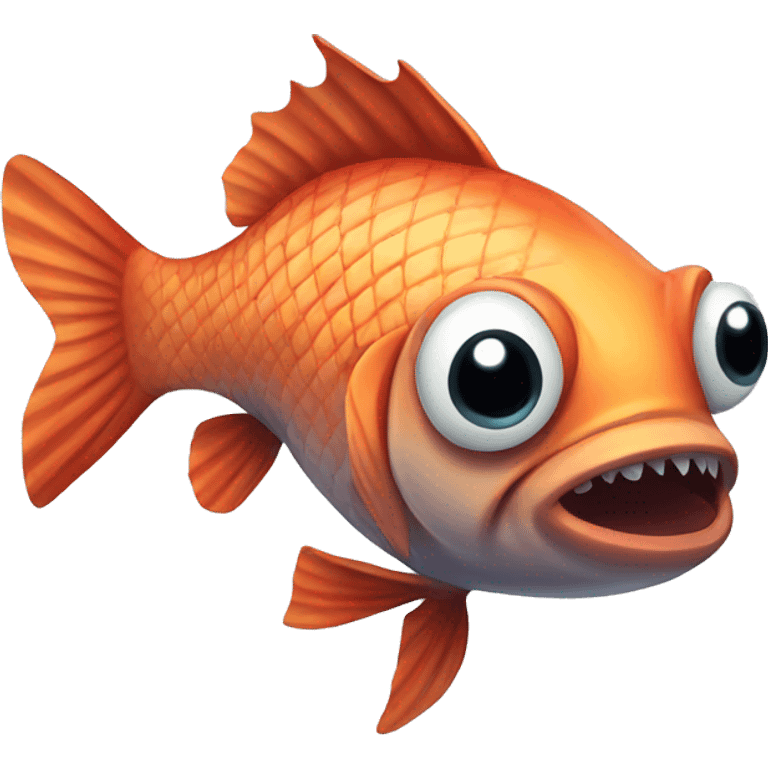 Psycho fish emoji