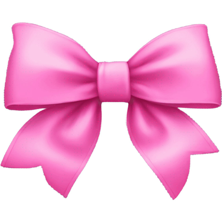 Pink bow emoji