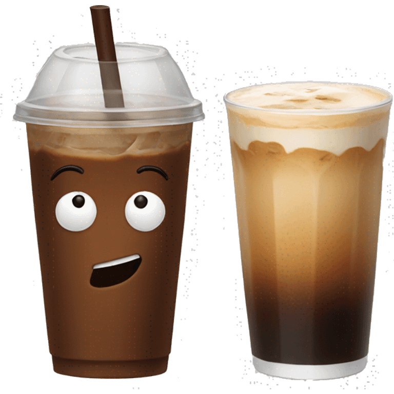 Ice coffee  emoji