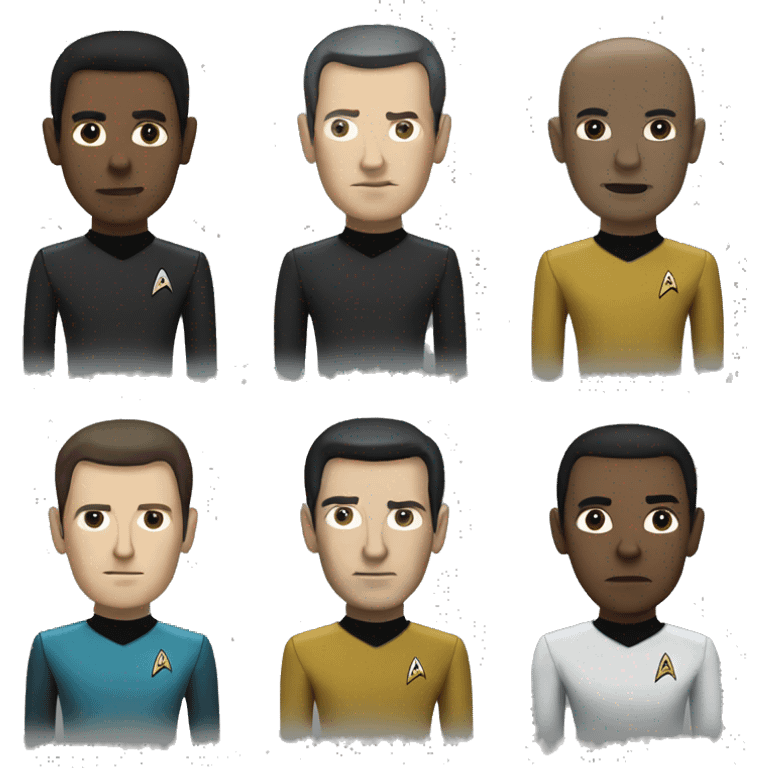 Data the android from Star Trek emoji