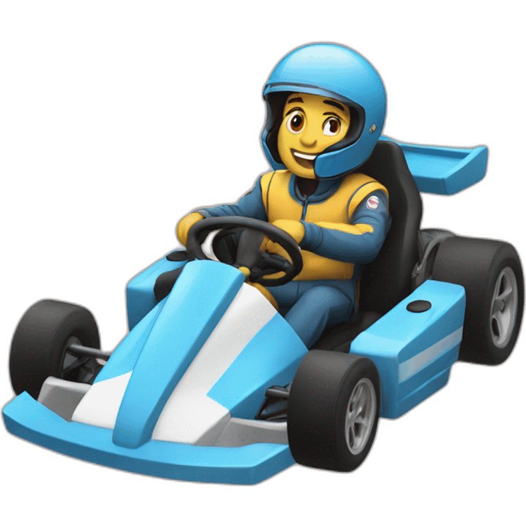 Karting emoji