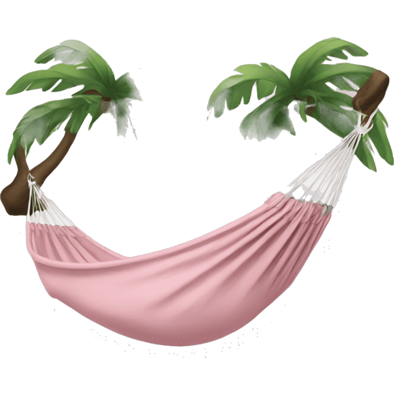 light pink hammock  emoji