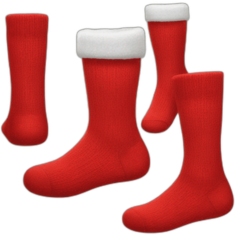 Red socks emoji