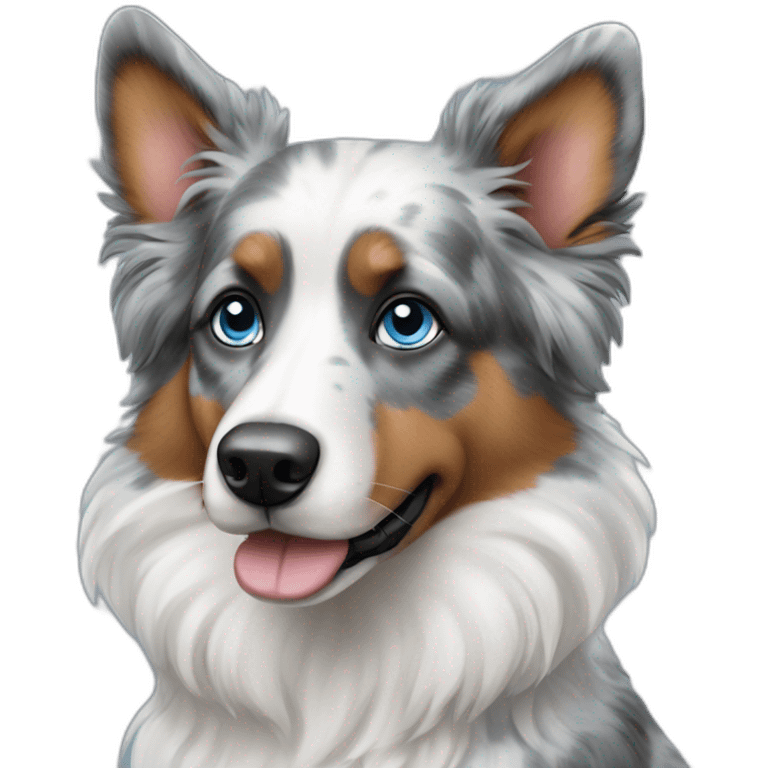 berger-australien-dog-bleu-merle-blue-eyes emoji