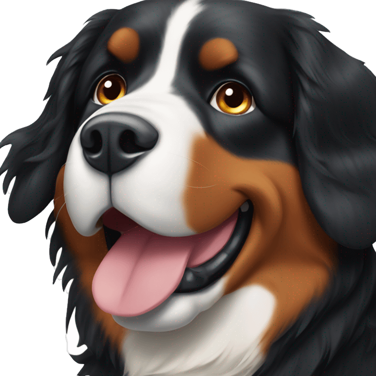 Bernese Mountain Dog emoji