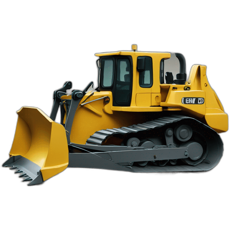 Bulldozer emoji