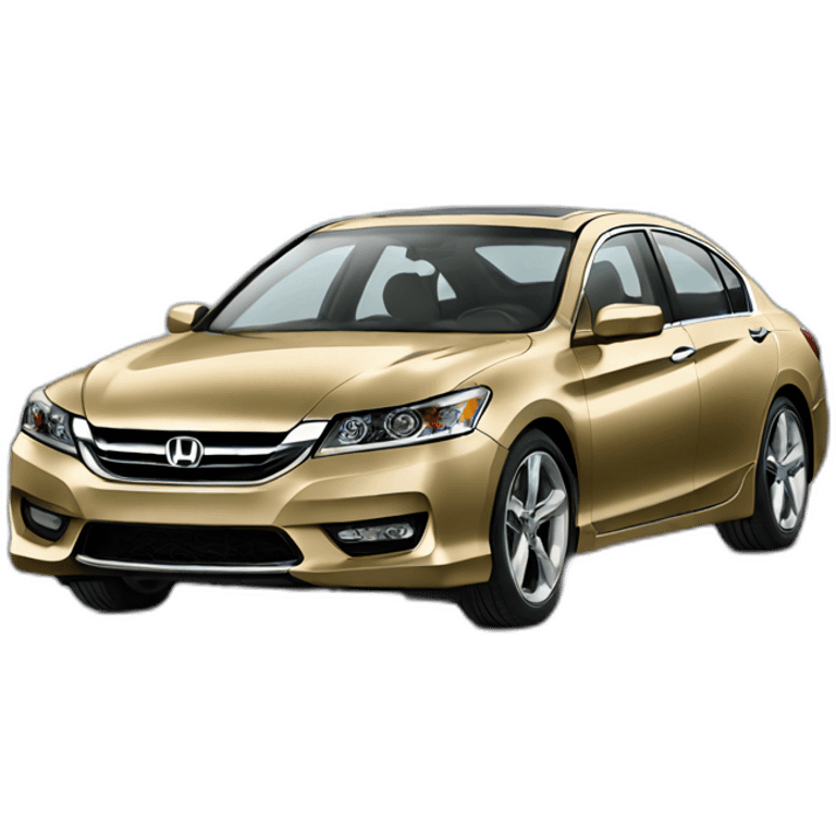 Golden honda accord 2013 emoji