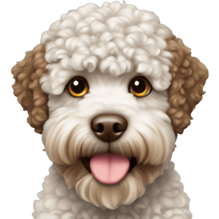 Lagotto Romagnola brawn  emoji