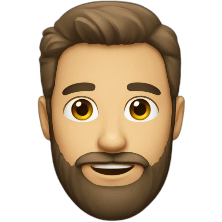 A guy with beard  emoji