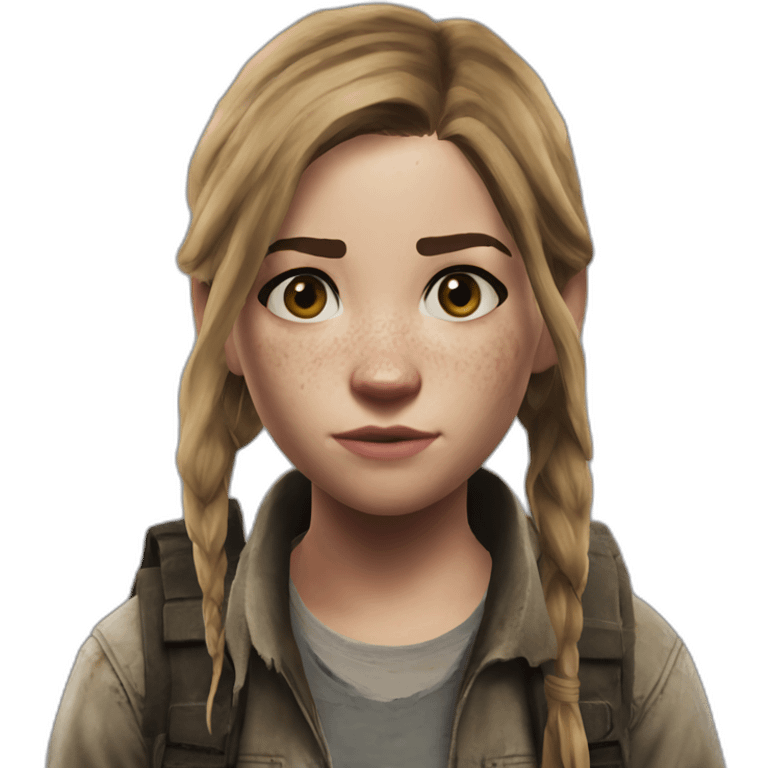 Ellie Williams the last of us part 2 emoji