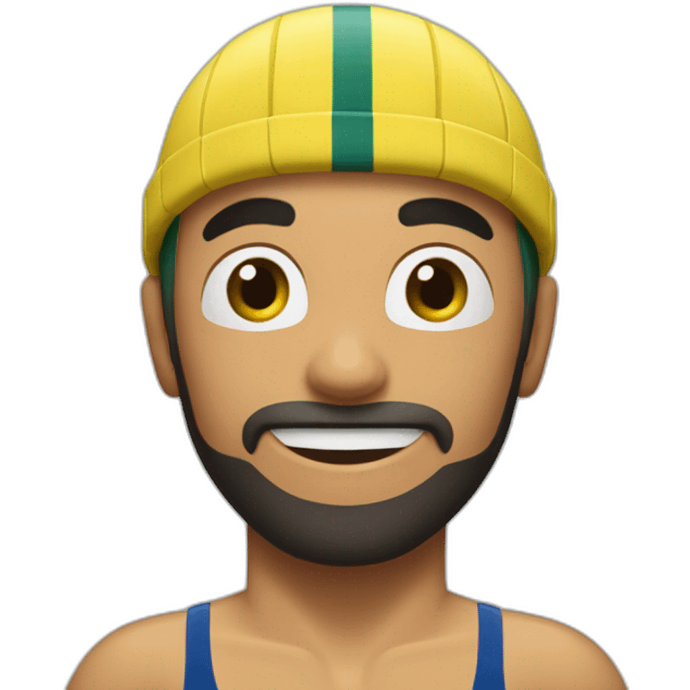 joao almeida swimmer dancing emoji