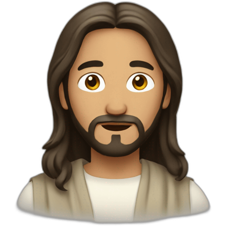 Asian-jesus emoji