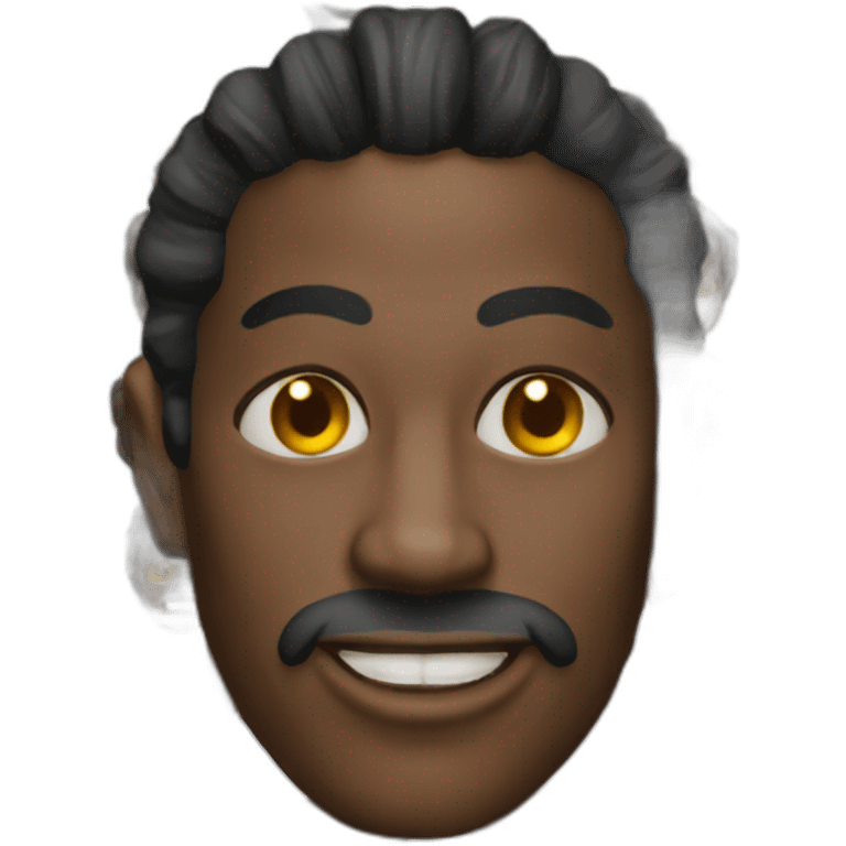 satan as a 70's black man emoji