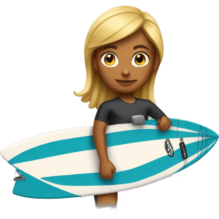 surfer shari emoji