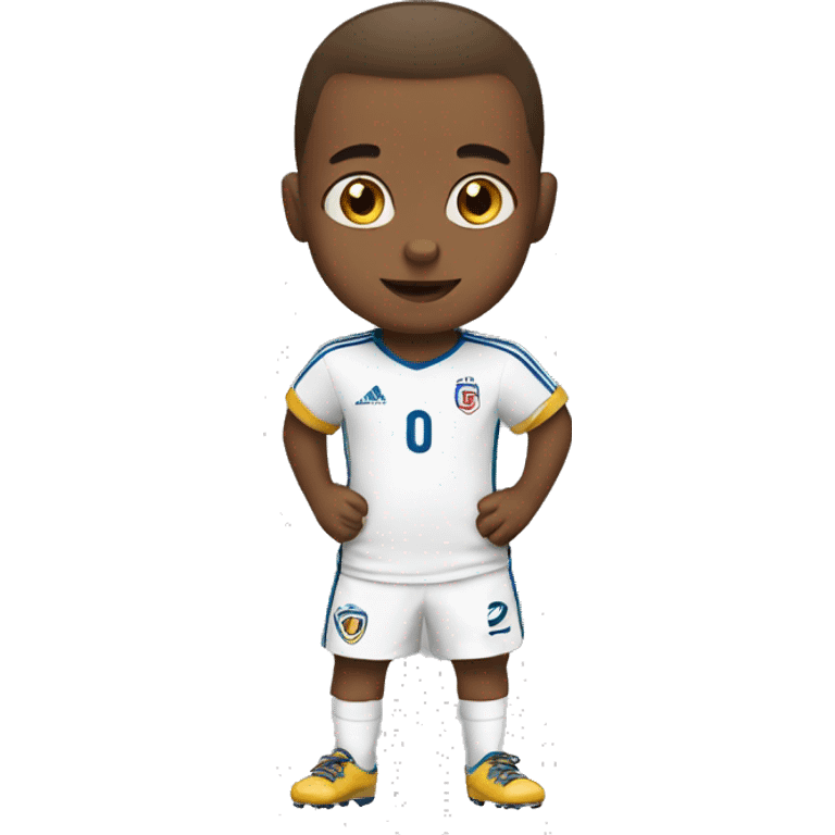 Bébé qui fait du foot  emoji