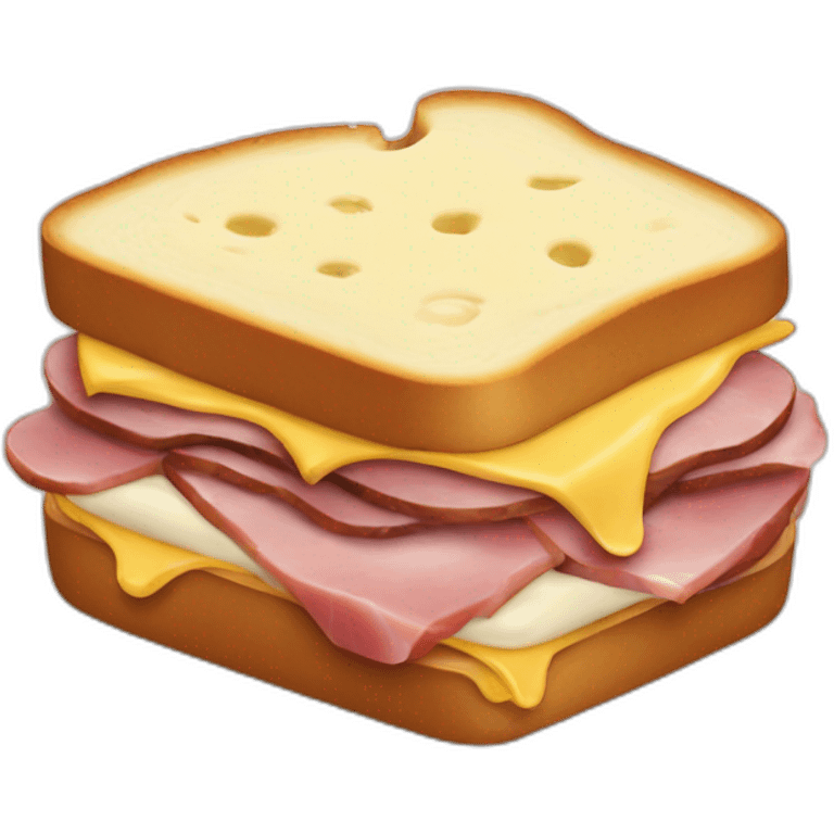 Sandwich-ham-cheese-cream-choclate emoji