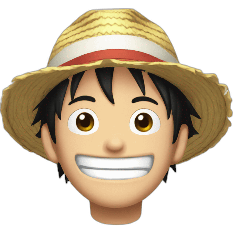 Luffy emoji