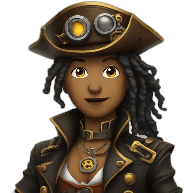 Steampunk Pirate emoji