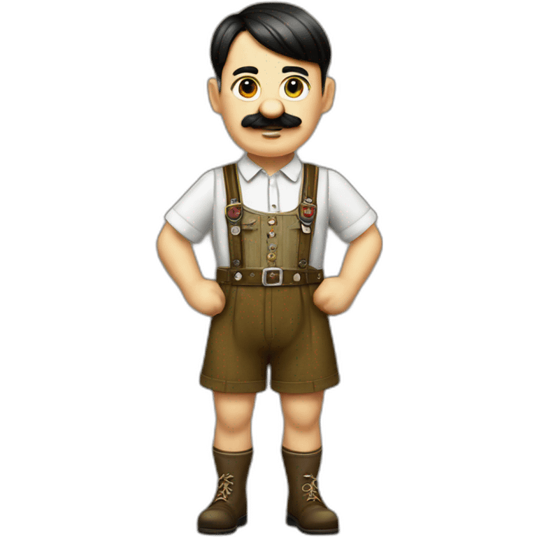 Adolf Hitler’s lederhosen emoji