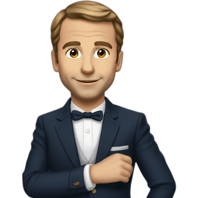 macron louis 14 emoji