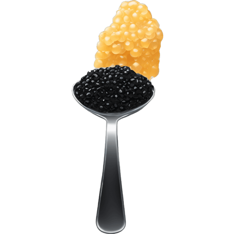 caviar with spoon emoji