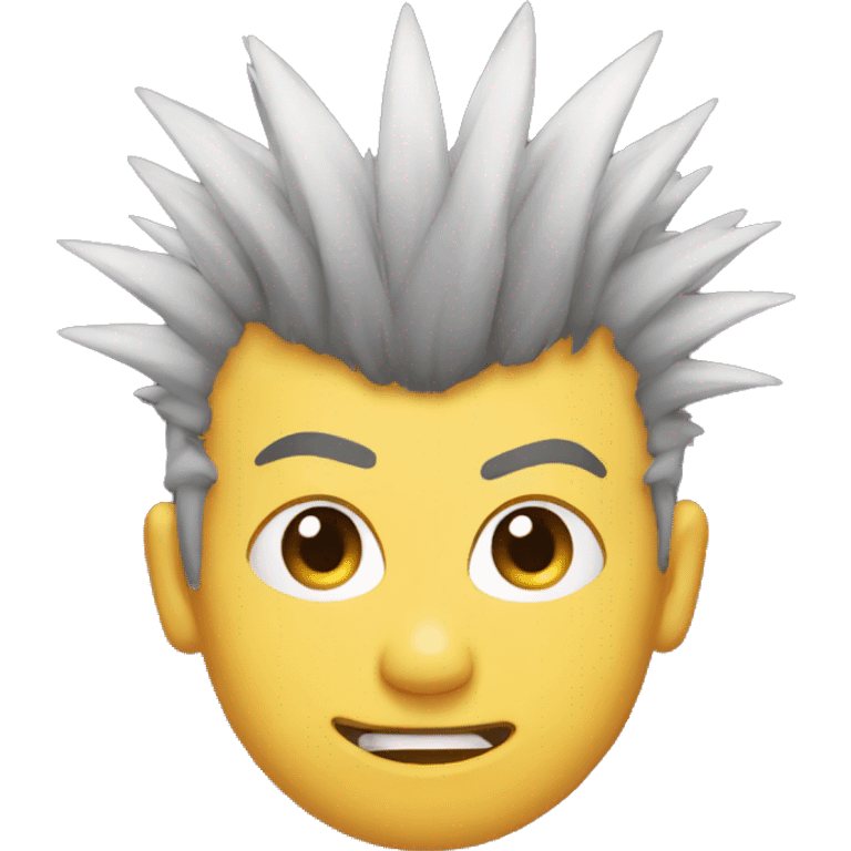 Mohawk punk emoji