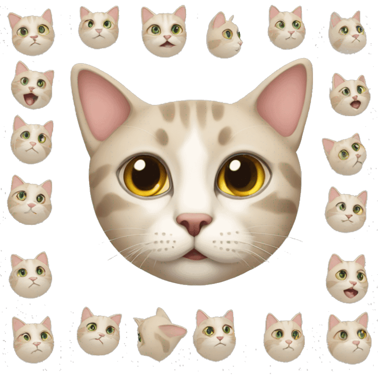 autistic cat emoji