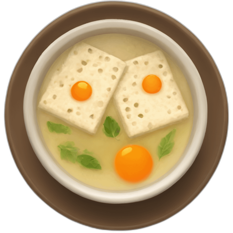 Matzah ball soup emoji