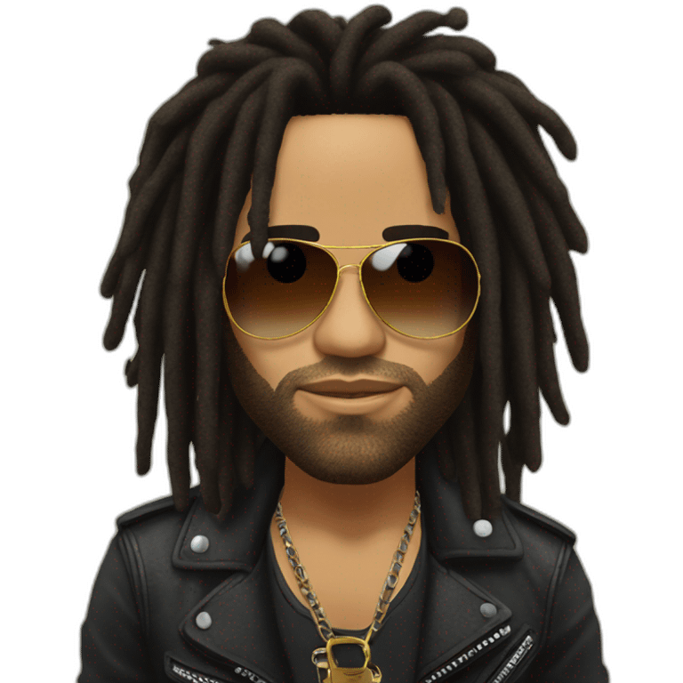 Lenny kravitz dreadlocks emoji