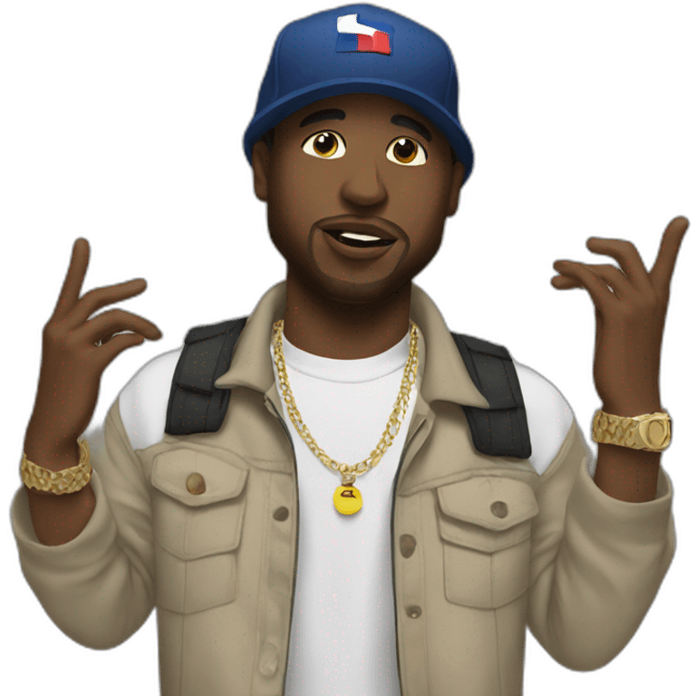 French rapper famous emoji