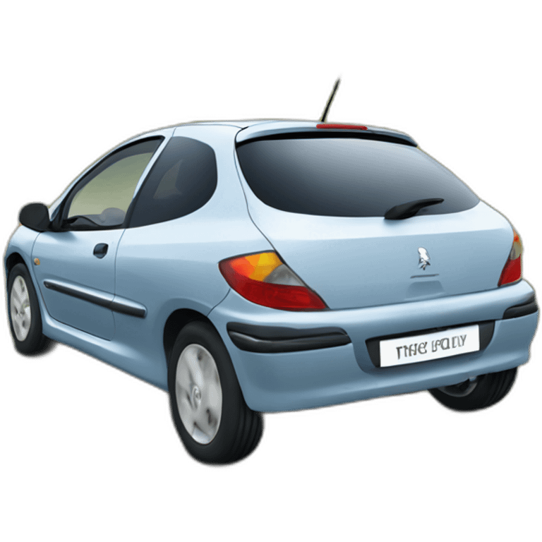 Peugeot 206 emoji