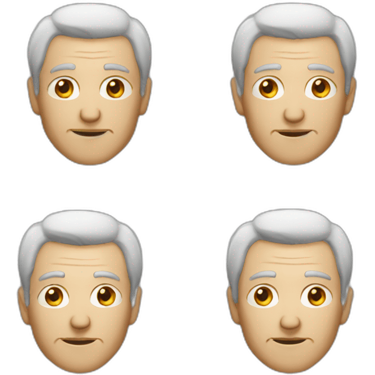 european man aged emoji