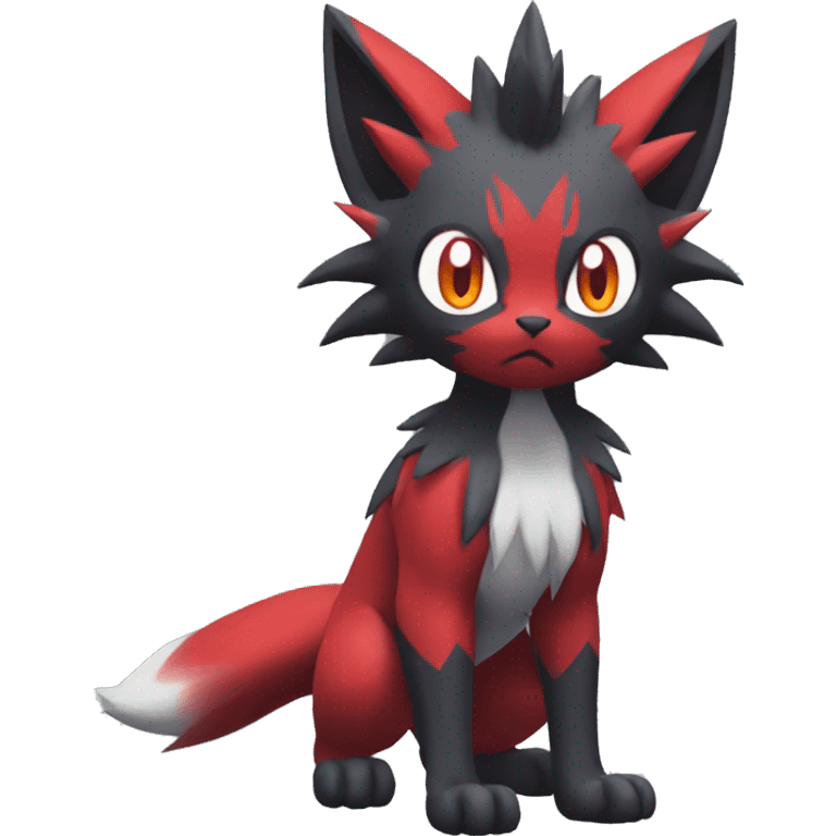 Litten-Zoroark-Zorua full body emoji